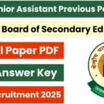 CBSE Junior Assistant Previous Year Question Paper